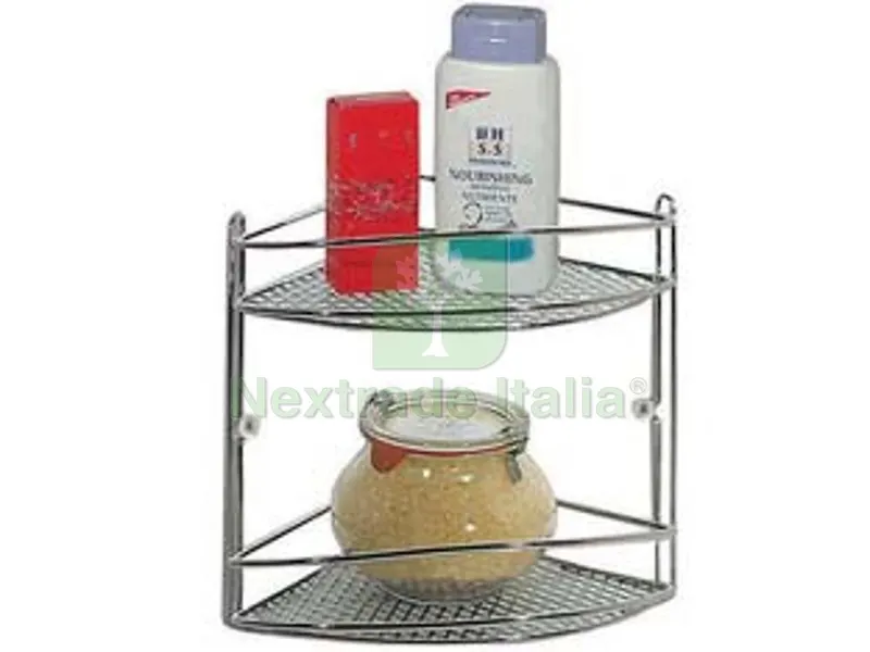 Mensola Angolo Star Doppia - cm.21x21x26h. — Arredo — rif. FERX.FER323895