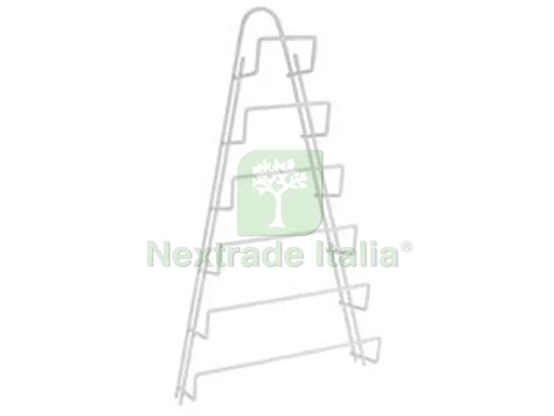 Porta Coperchi a 6 Posti "kiwi" - cm.23x7x42 — Casalinghi e organizzazione — rif. FERX.FER324465 Porta Coperchi a 6 Posti "kiwi" - cm.23x7x42 — Casalinghi e organizzazione — rif. FERX.FER324465