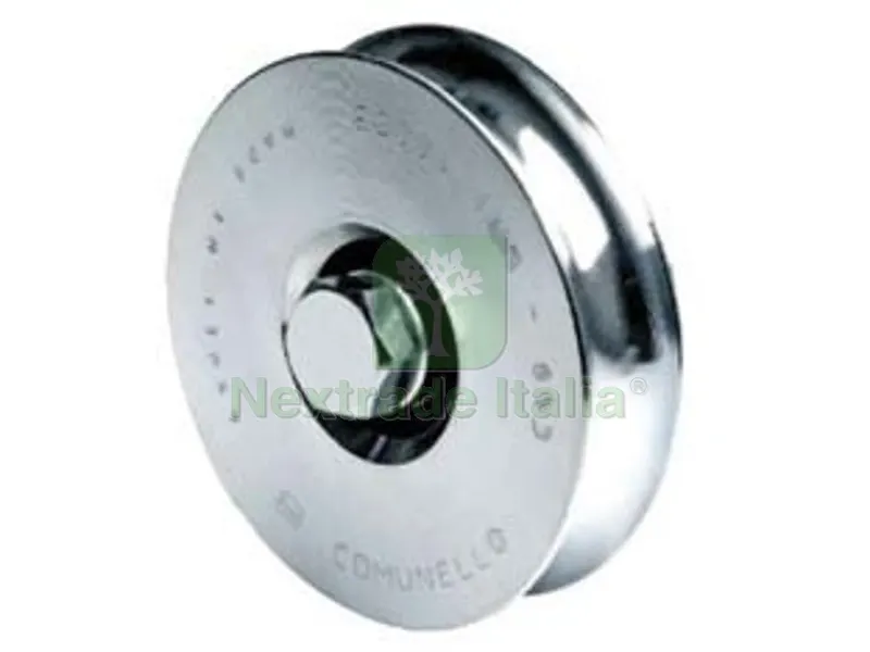 2PZ RUOTA CANCELLI GOLA SEMITONDA ART.310 - mm.100x22 — Accessori bagno — rif. FERX.FER325226 2PZ RUOTA CANCELLI GOLA SEMITONDA ART.310 - mm.100x22 — Accessori bagno — rif. FERX.FER325226
