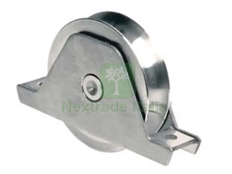RUOTA CANCELLI GOLA SEMITONDA CON SUPPORTO ART.337 - ? mm.120 supporto mm.185 — Accessori bagno — rif. FERX.FER325295 RUOTA CANCELLI GOLA SEMITONDA CON SUPPORTO ART.337 - ? mm.120 supporto mm.185 — Accessori bagno — rif. FERX.FER325295
