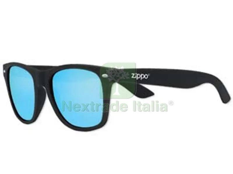 OCCHIALE DA SOLE POLICARBONATO NERO LENTI AZZURRE OB21 - OB21-27 — Protezioni corpo — rif. FERX.FER325882