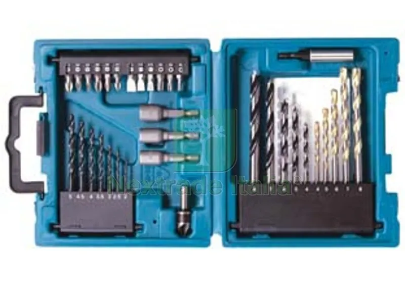 valigetta kit pezzi 34 per foratura e avvitatura — Punte, frese e dischi — rif. FERX.FER326049
