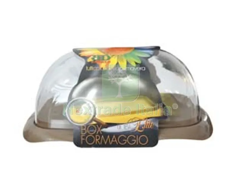 Copriformaggio Rettangolare con Coperchio e Vassoio - cm.32X22X12,5 — Casalinghi e organizzazione — rif. FERX.FER326278