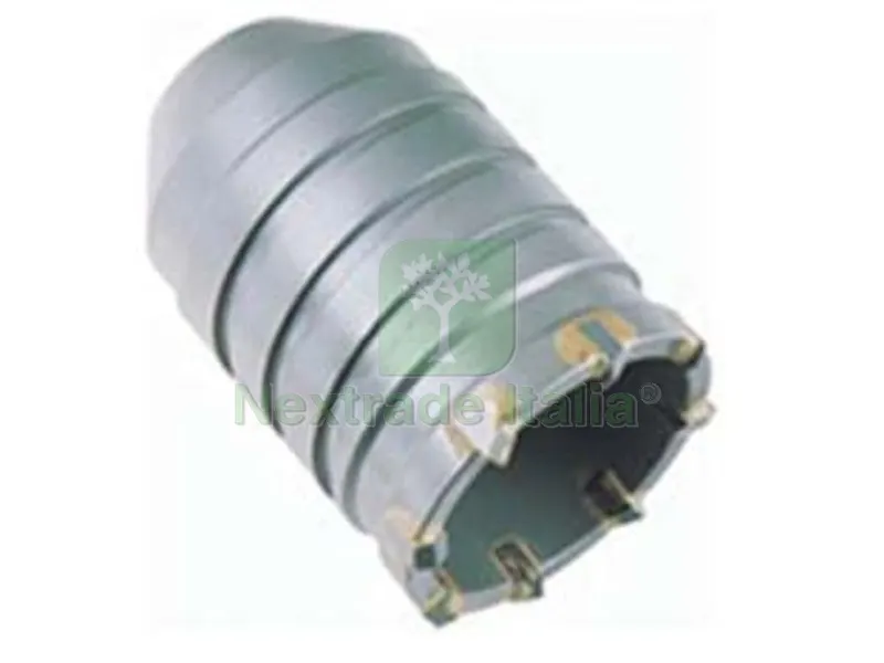 CORONA A ROTOPERCUSSIONE 21120 - mm.35x100 corona a 4 denti — Punte, frese e dischi — rif. FERX.FER327626