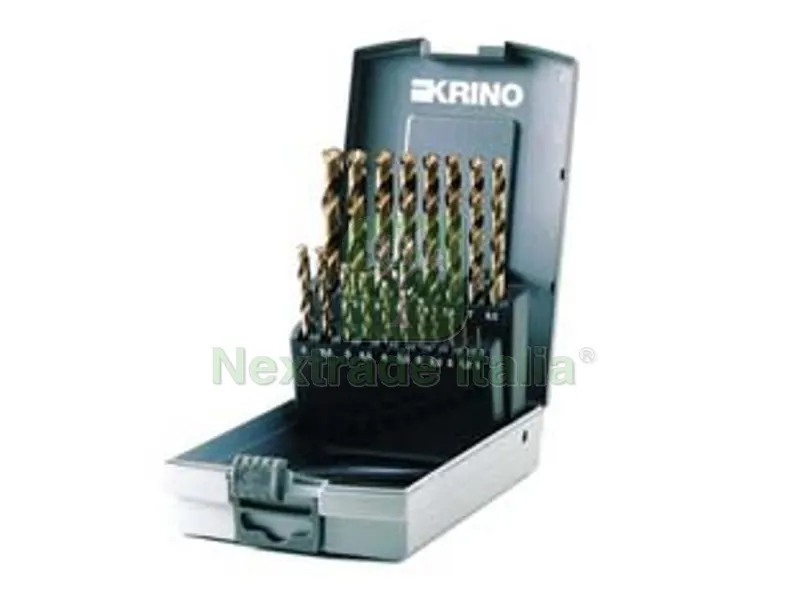 PUNTE HSS COBALTO 5% IN SET DA 19 PEZZI — Punte, frese e dischi — rif. FERX.FER327893 PUNTE HSS COBALTO 5% IN SET DA 19 PEZZI — Punte, frese e dischi — rif. FERX.FER327893