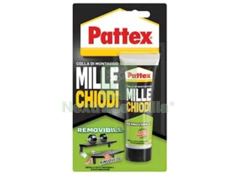 2PZ Pattex Millechiodi Removibile - gr.100 — Chiodi e graffe — rif. FERX.FER328517
