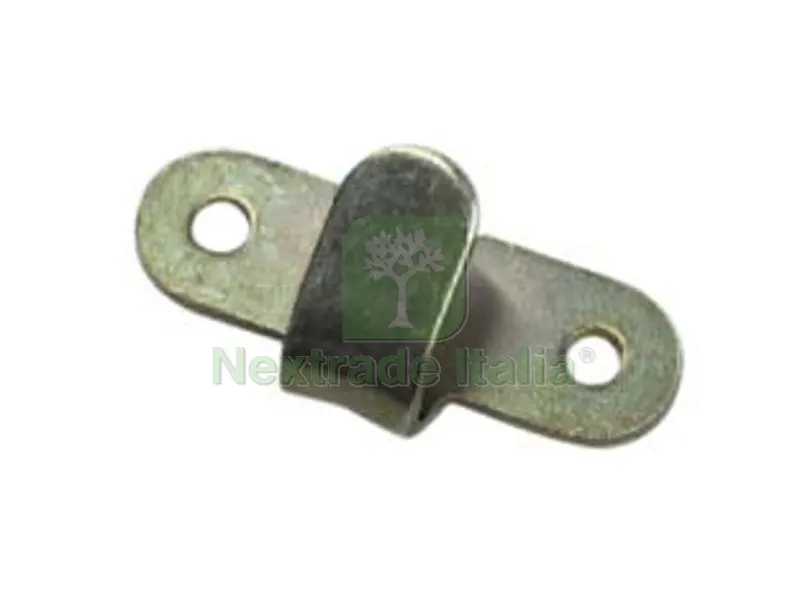 10PZ Gancio Multiuso Acciaio Zincato - mm.62x20 — Casalinghi e organizzazione — rif. FERX.FER329460