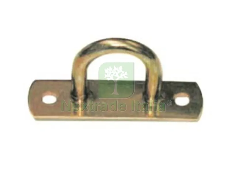 10PZ Cavallotto a Maniglia Tonda Zincato - mm.21x25 — Funi, golfari e accessori sollevamento — rif. FERX.FER329637 10PZ Cavallotto a Maniglia Tonda Zincato - mm.21x25 — Funi, golfari e accessori sollevamento — rif. FERX.FER329637
