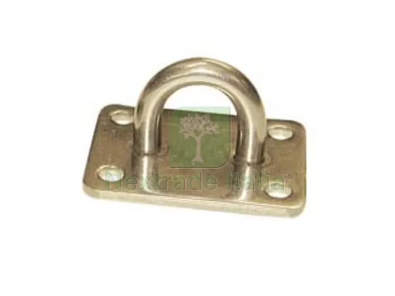 8PZ Cavallotto a Maniglia Tonda Saldata Zincato - mm.20x21 — Funi, golfari e accessori sollevamento — rif. FERX.FER329668