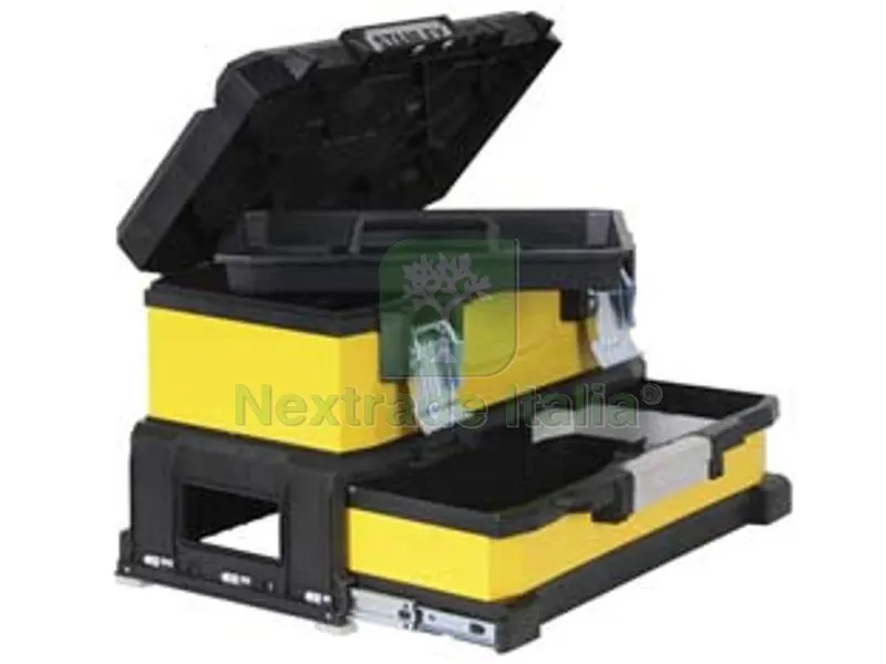 cassetta portautensili metal/plastic con cassetto - cm.54,5x28x33,5 (1-95-829) — Casalinghi e organizzazione — rif. FERX.FER329880 cassetta portautensili metal/plastic con cassetto - cm.54,5x28x33,5 (1-95-829) — Casalinghi e organizzazione — rif. FERX.FER329880