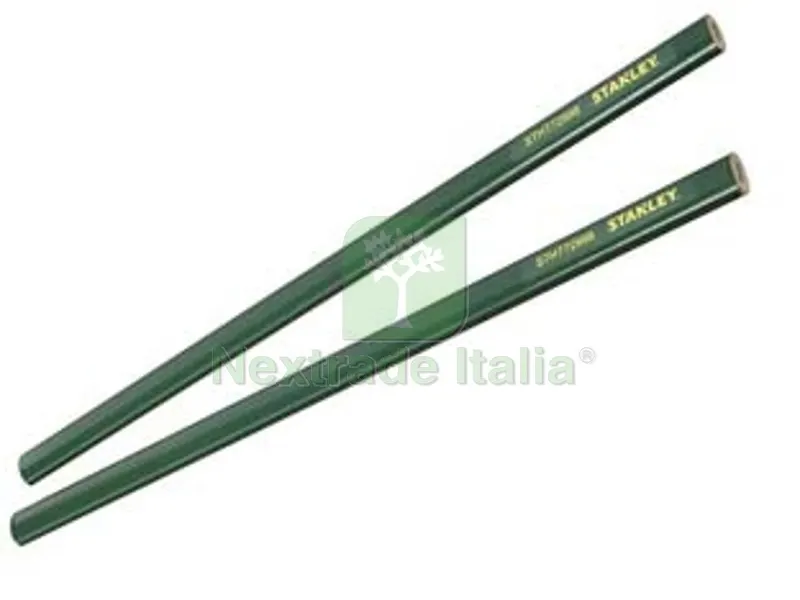 12PZ matita da falegname e muratore verde mm.300 - (stht1-72998) — Articoli per ufficio — rif. FERX.FER330084