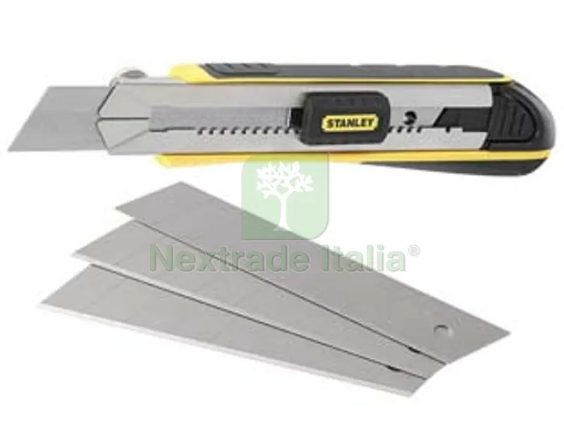 2PZ cutter grande fatmax mm.25 con guida in acciaio inox e 4 lame - mm.215 (0-10-486) — Misurazione e taglio manuale — rif. FERX.FER330190