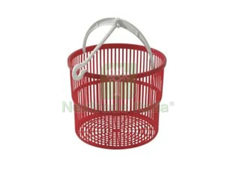 8PZ Cestino "magico" Portamollette Vuoto Rosso - ? cm.19x15,5h. — Casalinghi e organizzazione — rif. FERX.FER330725