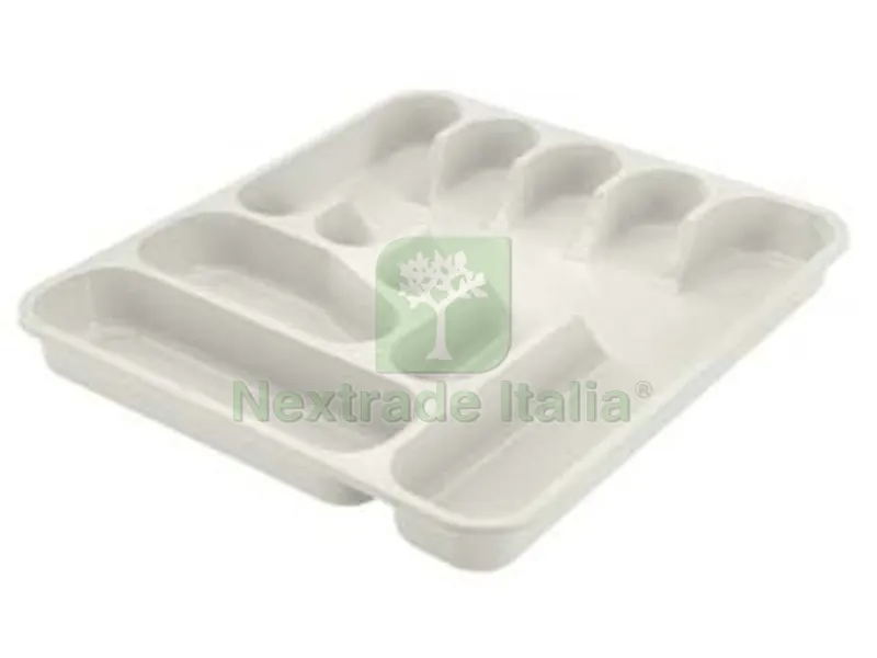 12PZ Portaposate Grande 7 Scomparti - cm.37,5x41,5x4,5h. — Casalinghi e organizzazione — rif. FERX.FER330961
