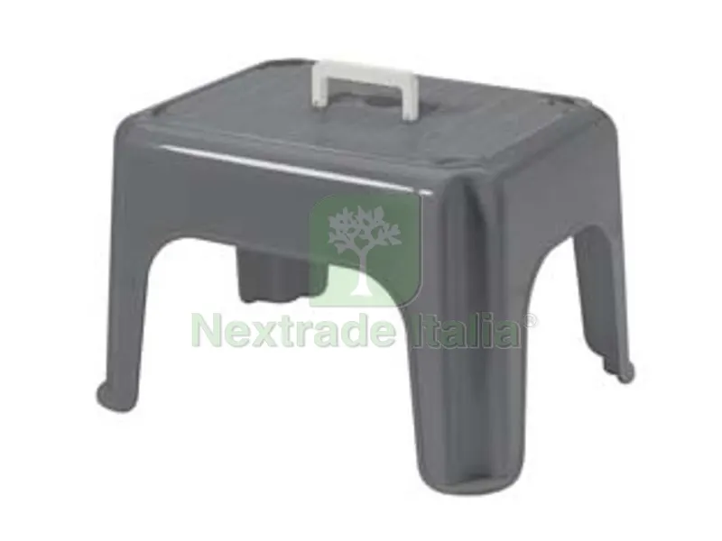 6PZ Sgabello Dumbo con Maniglia - cm.38x30x24h. — Maniglie e pomelli — rif. FERX.FER330985