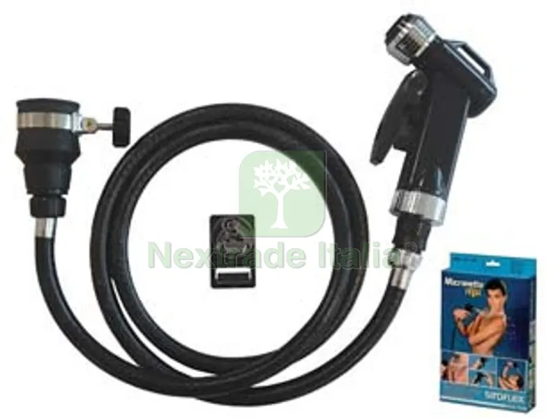DOCCIA LAVATESTA PER LAVABO "MICRONETTE REGAL" NERO 2010/S — Sanitari e ceramiche — rif. FERX.FER333955