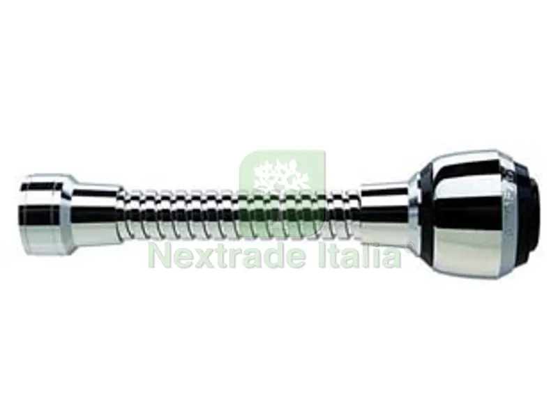 2PZ ROMPIGETTO FLESSIBILE TIPO LUSSO IN OTTONE CROMATO CM.14 2510/S MILADY — Rubinetti e valvole — rif. FERX.FER333986 2PZ ROMPIGETTO FLESSIBILE TIPO LUSSO IN OTTONE CROMATO CM.14 2510/S MILADY — Rubinetti e valvole — rif. FERX.FER333986