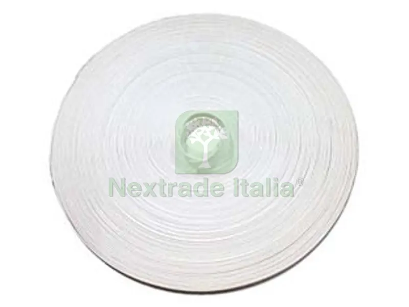 50MT Cintino Plastificato Bianco Ariete per Avvolgibili - mt.50x mm.20h. in rotolo — Casalinghi e organizzazione — rif. FERX.FER334044