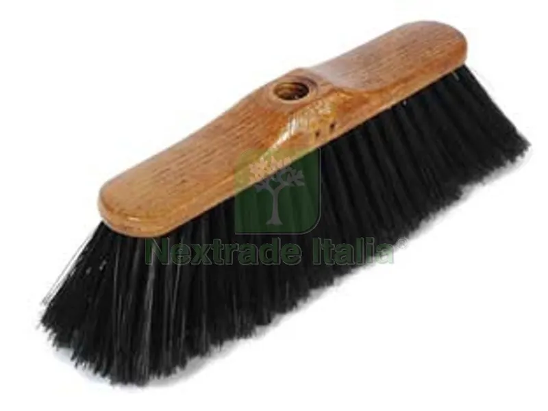 12PZ Scopa Domestica Pari Nera - cm.32x7x10h. — Casalinghi e organizzazione — rif. FERX.FER334686