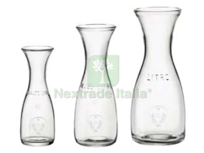6PZ CARAFFA "MISURA" - lt.1 - altezza mm.262 — Cristalleria e tavola — rif. FERX.FER335379