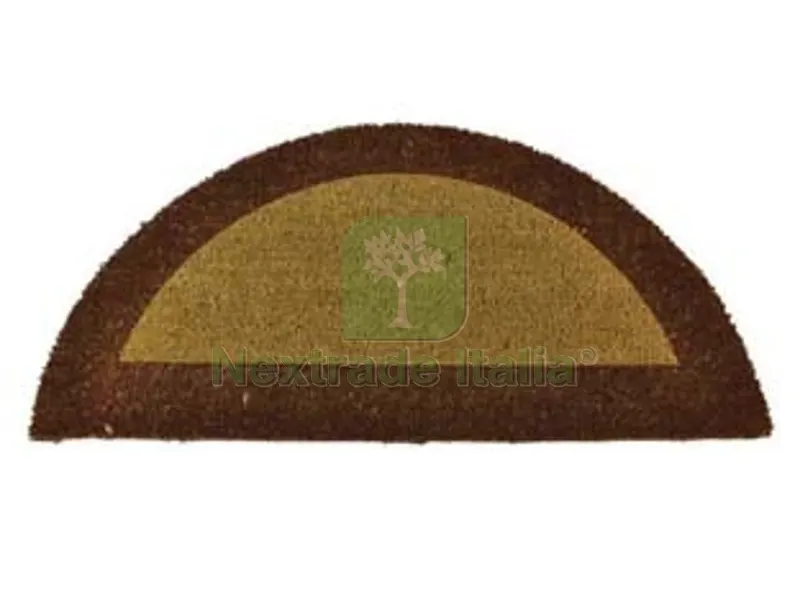 Zerbino Ecoco Semicerchio CM.40X80 Marrone Spessore MM.18 - cm.40x80, spessore mm.18 — Casalinghi e organizzazione — rif. FERX.FER336109
