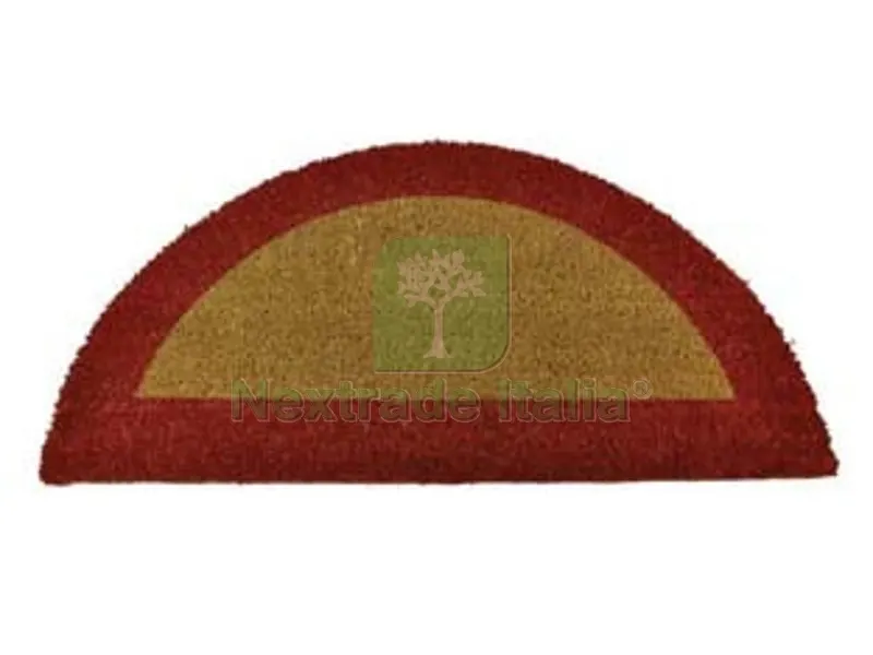 Zerbino Ecoco Semicerchio CM.40X80 Rosso Spessore MM.18 - cm.40x80, spessore mm.18 — Casalinghi e organizzazione — rif. FERX.FER336116