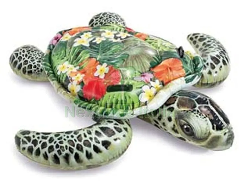 tartaruga gonfiabile cavalcabile +3 anni - cm.191x170 - peso kg.2,13 (57555) — Gonfiabili e galleggianti — rif. FERX.FER337038
