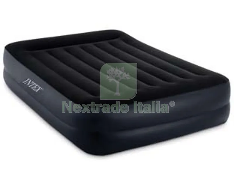 materasso gonfiabile "pillow rest queen" doppio con pompa incorporata - cm. 203x152x42h. - peso kg.7,20 (64124) — Gonfiabili e galleggianti — rif. FERX.FER337137
