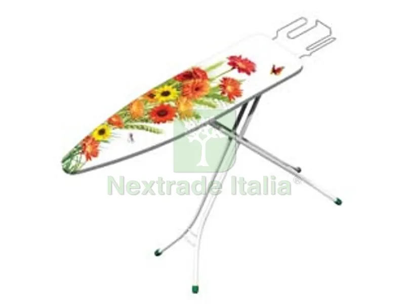 asse da stiro "junior" aferro in filo cromato - aperto cm.135x33x90h. - chiusa cm.33x4,5x142,5h. — Stendibiancheria e bucato — rif. FERX.FER337236