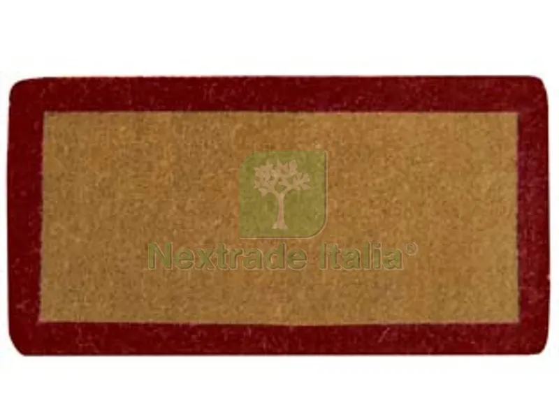 Zerbino Imperiale a Fascia Rosso Spessore MM.38 - cm.40x80, spessore mm.38 — Casalinghi e organizzazione — rif. FERX.FER337366 Zerbino Imperiale a Fascia Rosso Spessore MM.38 - cm.40x80, spessore mm.38 — Casalinghi e organizzazione — rif. FERX.FER337366