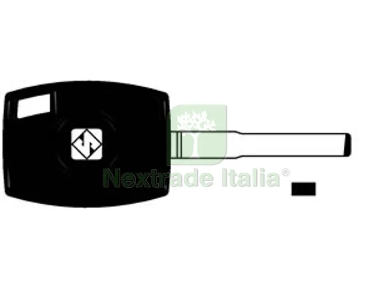 CHIAVI AUTO LOOK A-LIKE PORTA TRANSPONDER HU101TE - HU101TE — Chiavi e ricambi auto — rif. FERX.FER337656