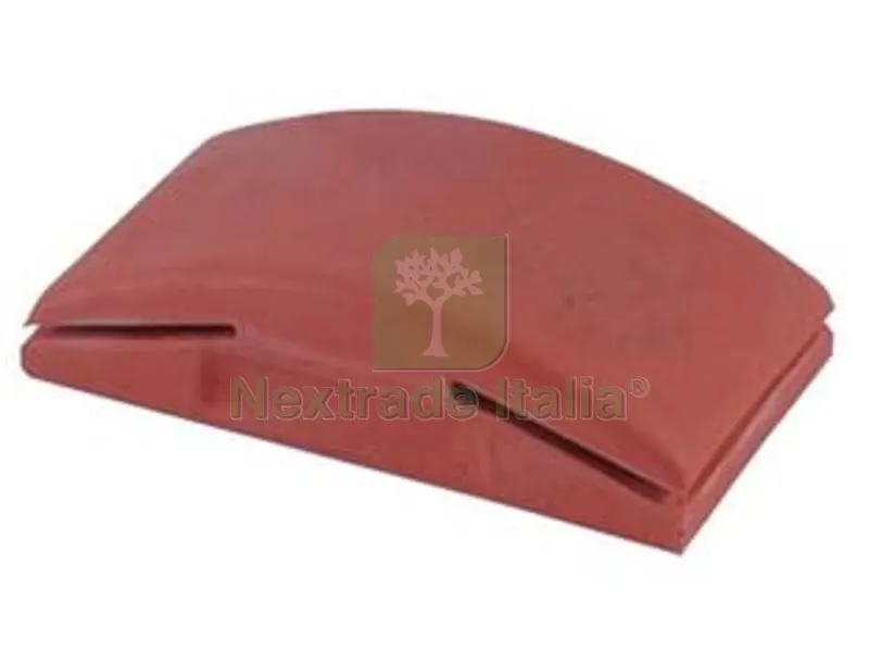 TAMPONE IN GOMMA PER CARTA ABRASIVA CON FISSAGGIO MANUALE - mm.125x70 PG 339.70 — Punte, frese e dischi — rif. FERX.FER338004