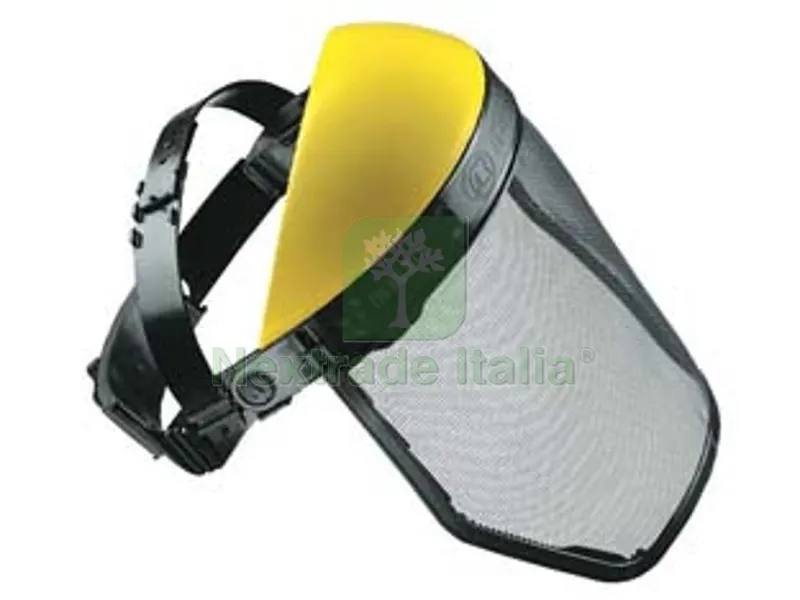 6PZ Visiera di Protezione con Schermo in Rete con fermatesta regolabile CE EN-1731 — Scarichi e sifoni — rif. FERX.FER338035