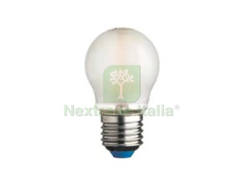 5BLISTER Lampada Filo LED Sfera Stick Satinata E27 - 4.5w - 2700?K calda - 470 lm - 45x78h — Illuminazione — rif. FERX.FER338462 5BLISTER Lampada Filo LED Sfera Stick Satinata E27 - 4.5w - 2700?K calda - 470 lm - 45x78h — Illuminazione — rif. FERX.FER338462