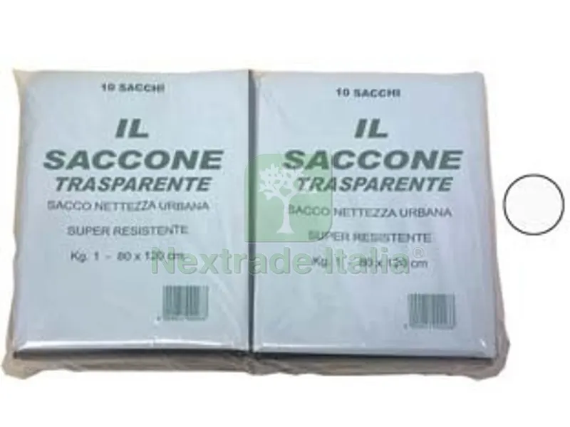 10CF Sacco "IL Saccone" Trasparente PZ.10 - cm.80x120 kg.1 — Misurazione e taglio manuale — rif. FERX.FER339858 10CF Sacco "IL Saccone" Trasparente PZ.10 - cm.80x120 kg.1 — Misurazione e taglio manuale — rif. FERX.FER339858