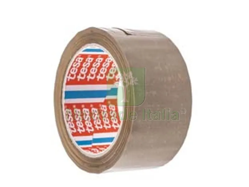 6PZ Nastro Imballaggio PVC Avana Silenzioso - mt.66 x mm.50h. — Adesivi e sigillanti — rif. FERX.FER339872