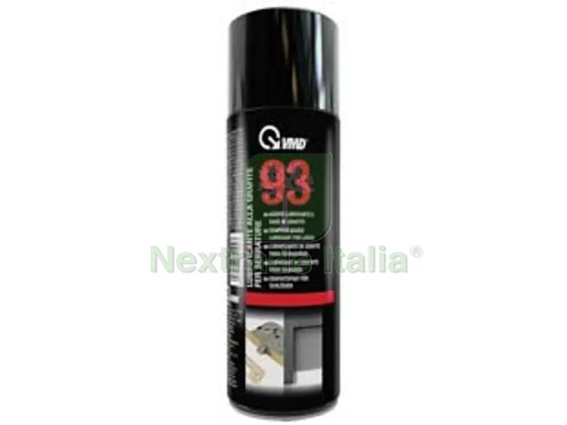 12PZ vmd 93 grasso per serrature alla grafite spray ml.200 - ml.200 in tta spray — Lubrificanti e oli — rif. FERX.FER341530 12PZ vmd 93 grasso per serrature alla grafite spray ml.200 - ml.200 in tta spray — Lubrificanti e oli — rif. FERX.FER341530