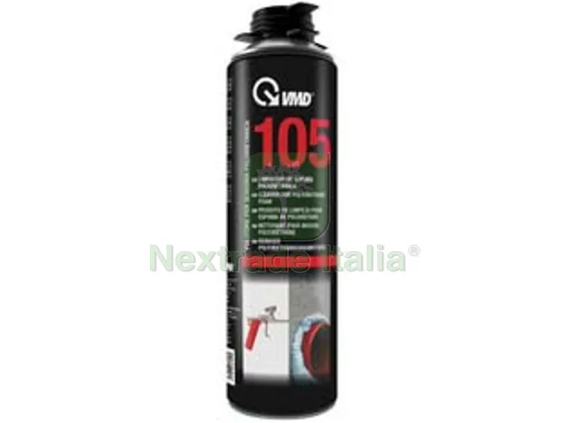 12PZ vmd 105 pulitore per schiuma poliuretanica spray ml.500 - ml.500 in tta spray — Adesivi e sigillanti — rif. FERX.FER341547 12PZ vmd 105 pulitore per schiuma poliuretanica spray ml.500 - ml.500 in tta spray — Adesivi e sigillanti — rif. FERX.FER341547
