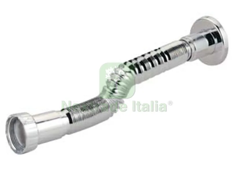 5PZ CANOTTI ESTENSIBILI / COMPRIMIBILI CROMATI - ? mm.32x1"1/4 — Scarichi e sifoni — rif. FERX.FER343244 5PZ CANOTTI ESTENSIBILI / COMPRIMIBILI CROMATI - ? mm.32x1"1/4 — Scarichi e sifoni — rif. FERX.FER343244