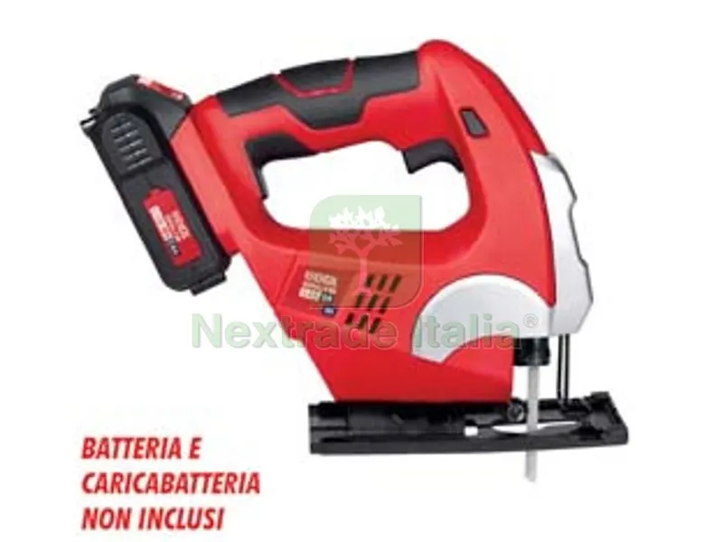 seghetto alternativo a batteria 18v taglio mm.60 sab06 only1 — Smerigliatrici e seghe — rif. FERX.FER343657 seghetto alternativo a batteria 18v taglio mm.60 sab06 only1 — Smerigliatrici e seghe — rif. FERX.FER343657