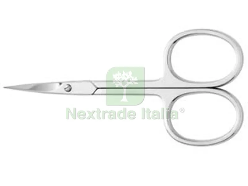 4BLISTER Forbice Manicure Punte Curve Linea Super 53 - cm.9 3.5"; art.53-3.5 — Attrezzi da giardino — rif. FERX.FER343930