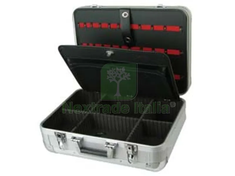VALIGETTA ELETTRICISTA ALLUMINIO - cm.48x34x20,5h. — Casalinghi e organizzazione — rif. FERX.FER344616