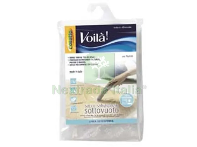 3PZ SACCO SOTTOVUOTO SALVASPAZIO - cm.80x110 ideale per trapunte — Punte, frese e dischi — rif. FERX.FER347204 3PZ SACCO SOTTOVUOTO SALVASPAZIO - cm.80x110 ideale per trapunte — Punte, frese e dischi — rif. FERX.FER347204