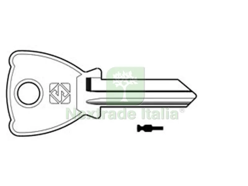 20PZ chiavi per cilindri 5 spine grandi be3 - be3 dx — Serrature e cilindri — rif. FERX.FER347631