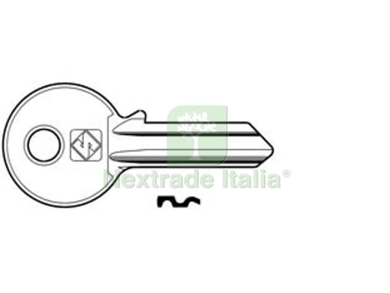 10PZ Chiavi per Cilindri MG 4 Spine Grandi MG2 - MG2 DX — Serrature e cilindri — rif. FERX.FER347839