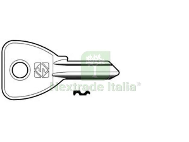 10PZ Chiavi per Cilindri Omec 4 Spine Piccole OC1 - OC1 DX — Serrature e cilindri — rif. FERX.FER347846