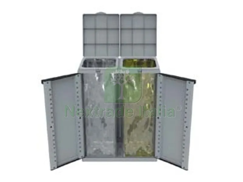 Pattumiera Armadio ECOLINE2 per la Raccolta Differenziata - mm.680x390x887h — Casalinghi e organizzazione — rif. FERX.FER348270