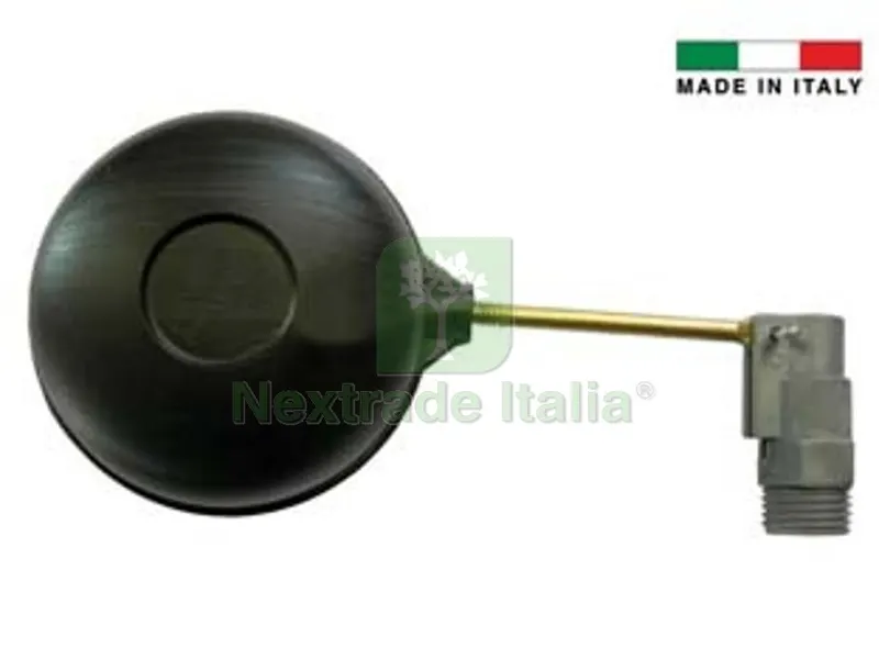 GALLEGGIANTE AD ANGOLO PER ABBEVERATOIO PER VITELLI E CAVALLI - 1/2" — Mangimi e alimentazione — rif. FERX.FER348652
