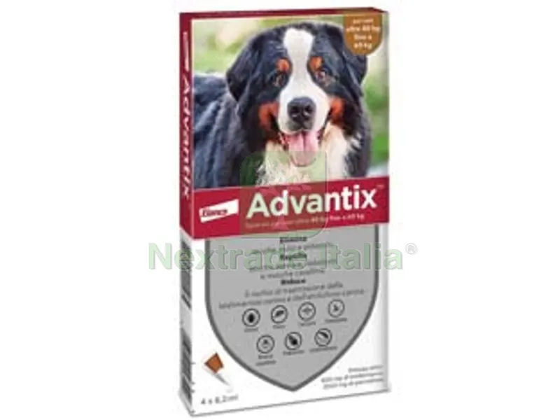antiparassitario "" per cani oltre kg.40 - in conf. da 4 pipette spot-on — Protezione piante e sementi — rif. FERX.FER348706 antiparassitario "" per cani oltre kg.40 - in conf. da 4 pipette spot-on — Protezione piante e sementi — rif. FERX.FER348706