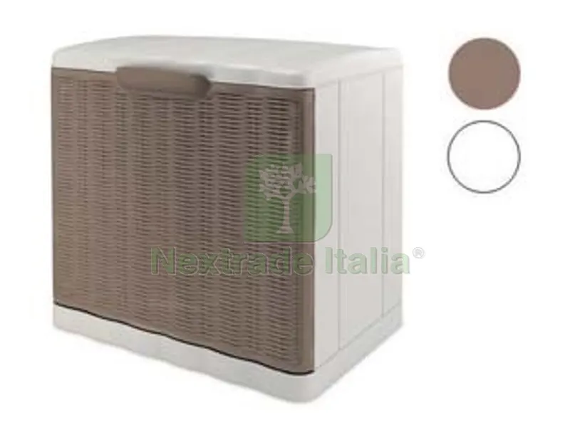 Scarpiera Elegance in Polipropilene - cm.40x30x40h. - colore bianco — Arredo — rif. FERX.FER349208 Scarpiera Elegance in Polipropilene - cm.40x30x40h. - colore bianco — Arredo — rif. FERX.FER349208
